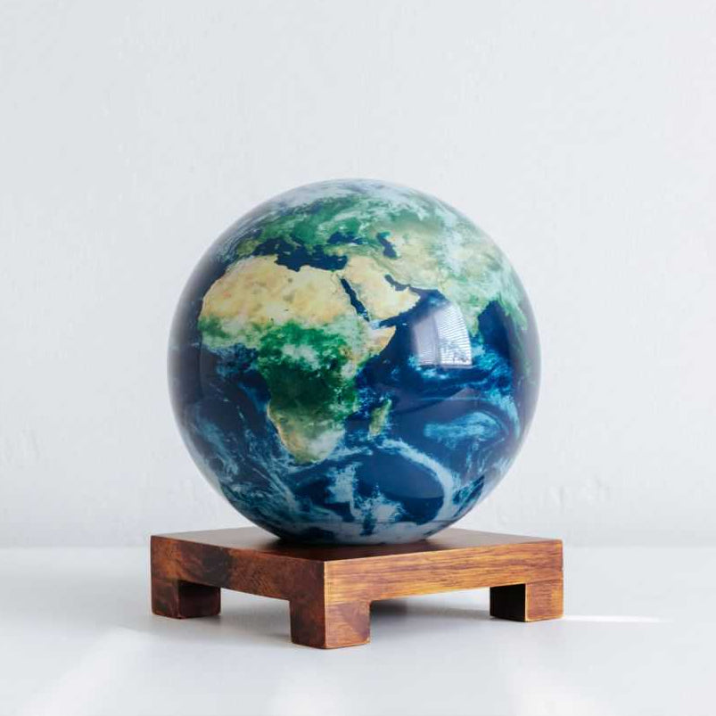 Earth with Clouds Globe