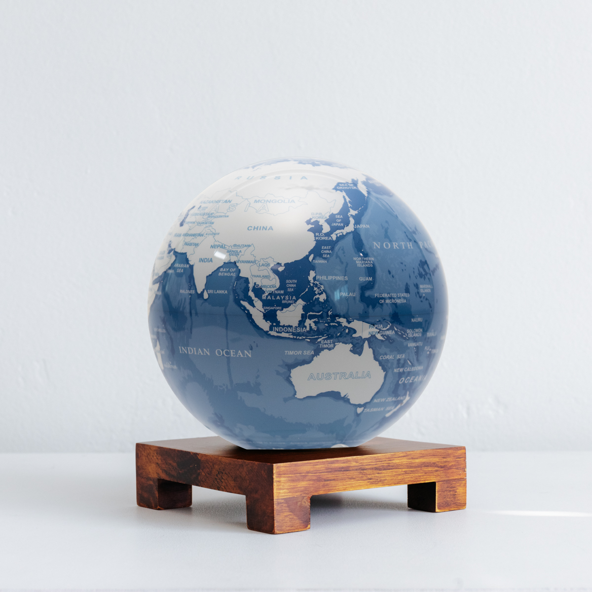 Sky Blue and White Globe