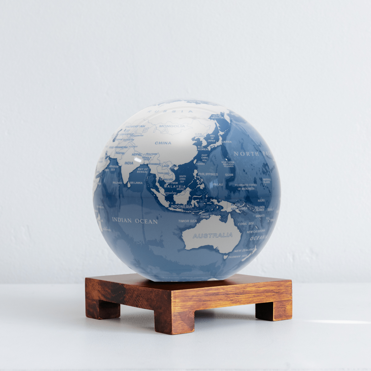 Sky Blue and White Globe - MOVA Globes International6 inch