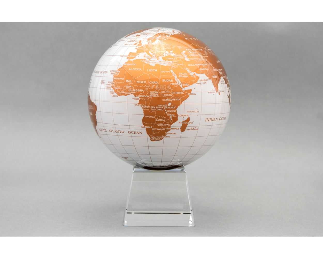 White and Gold Globe