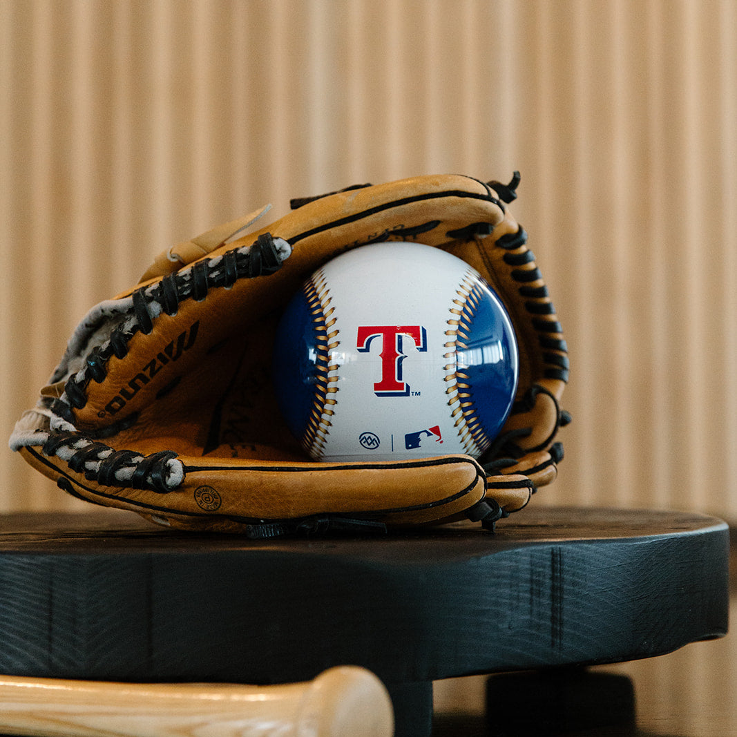 MLB® Texas Rangers GLOBE (Region Limit) | Hidden magnets provide movement - MOVA US