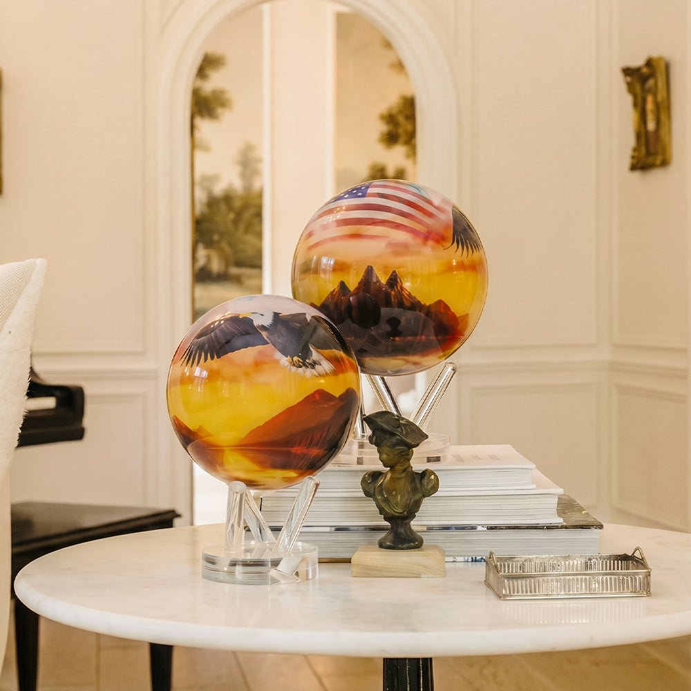 250th Anniversary of United States Commemorative Edition Globe - MOVA Globes InternationalSignature(6")Acrylic Base