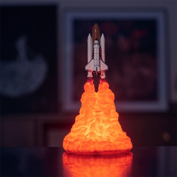 3D Space Shuttle Light by Venus Deco