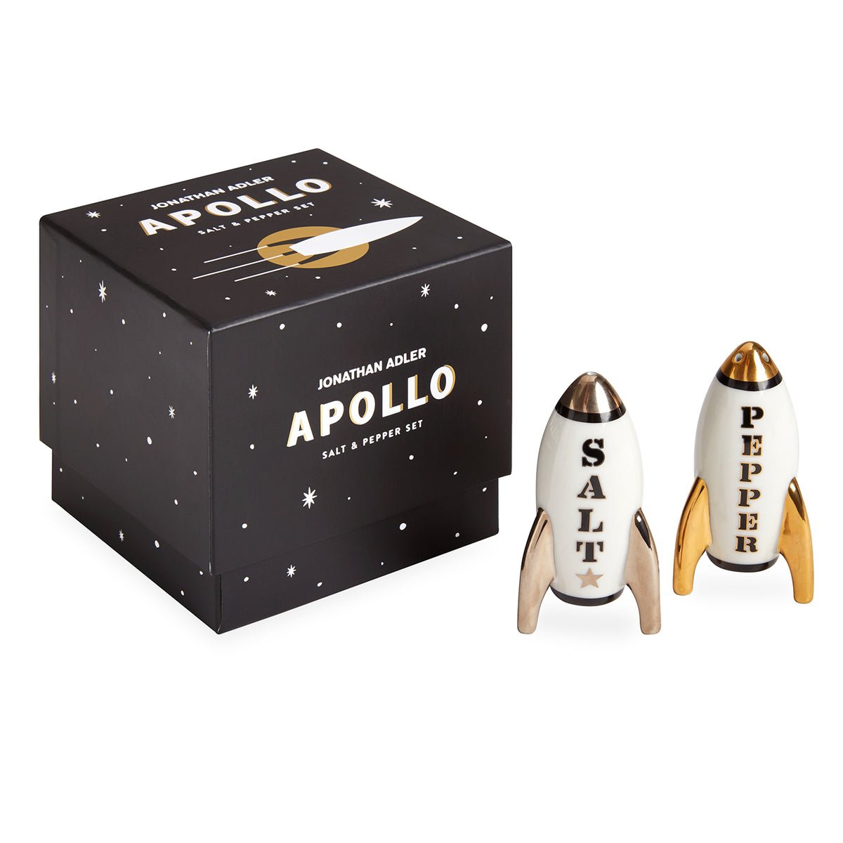 Apollo Salt & Pepper Set by Jonathan Adler
