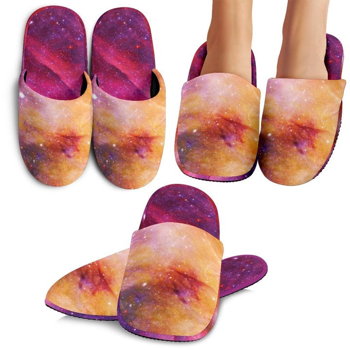 Galaxy Space Slippers by Grizz