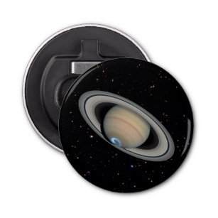 Planet Saturn Starry Sky Bottle Opener by Gigapacket