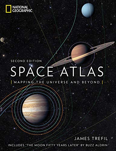 Space Atlas Book by National Geographic