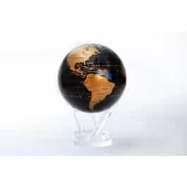 Black & Gold Globe - Modern Unique Decor by MOVA