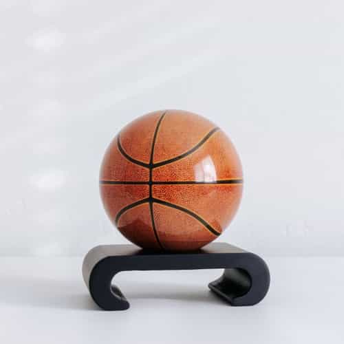 Basketball MOVA Globe 4.5" with Arched Base Black