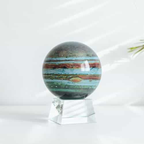 Jupiter MOVA Globe 4.5" with Crystal Base