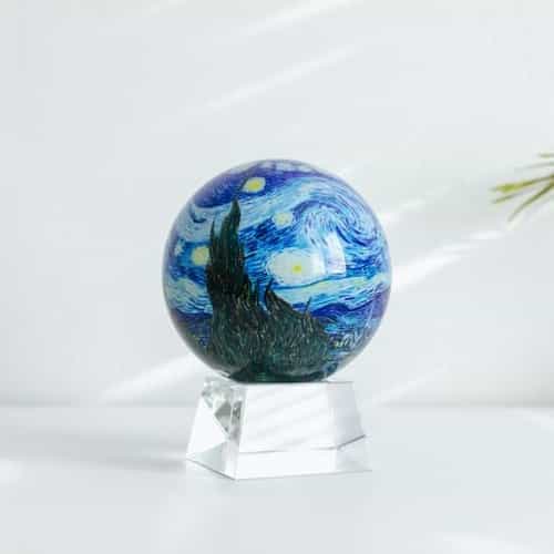Starry Night MOVA Globe 4.5" with Crystal Base