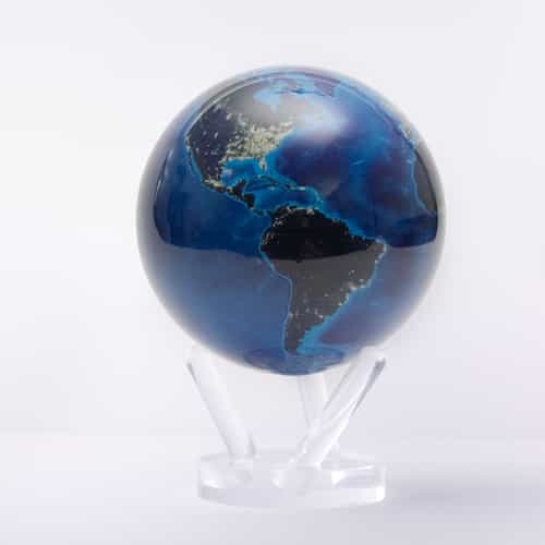 Earth at Night MOVA Globe 6" with Acrylic Base