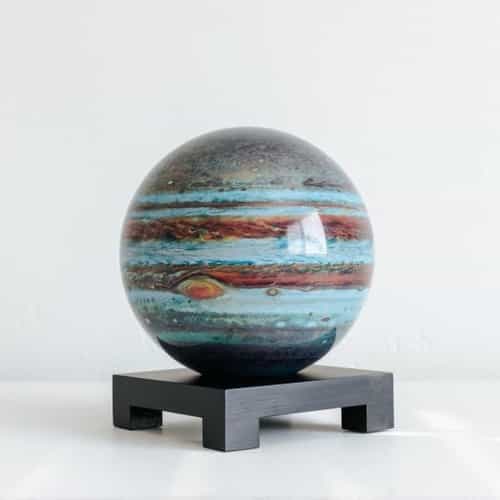 Jupiter MOVA Globe 6" with Square Base Black