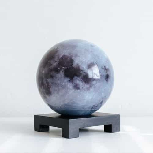 Moon MOVA Globe 6" with Square Base Black
