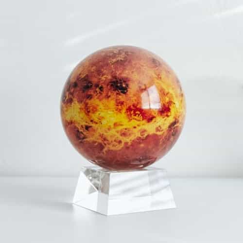 Venus MOVA Globe 6" with Crystal Base