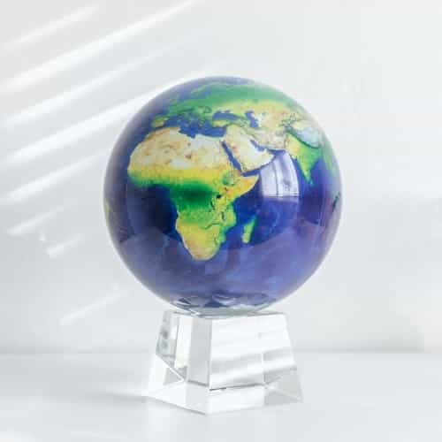 Earth MOVA Globe 8.5" with Crystal Base