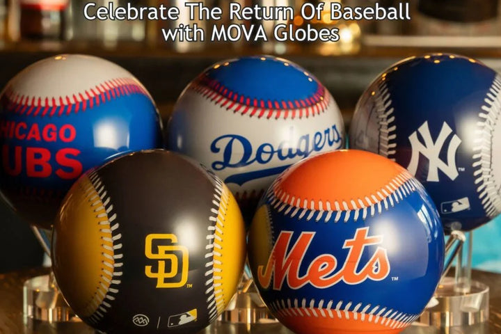 Celebrate the Return of Baseball: The MLB Preseason Opener with MOVA Globes