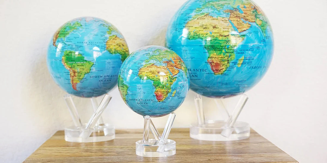 MOVA By The Numbers (Part I): 3 Sizes of MOVA Globes