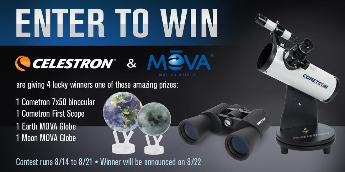 MOVA and Celestron Solar Eclipse Giveaway - MOVA Globes International