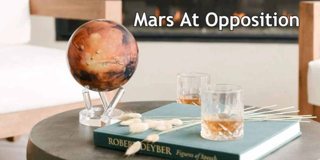 Mars at Opposition: Witness the Red Planet in All Its Glory - MOVA Globes International
