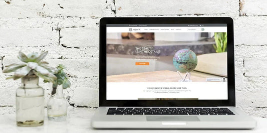 Just Dropped: Our New Website - MOVA Globes International