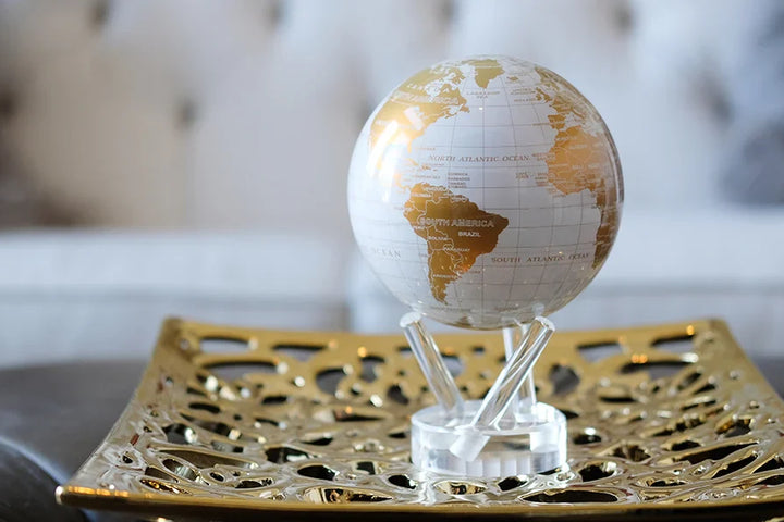 Introducing Our Newest Color Duo – White and Gold MOVA Globe