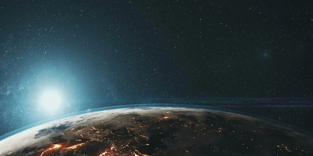 The Earth at Night from Space