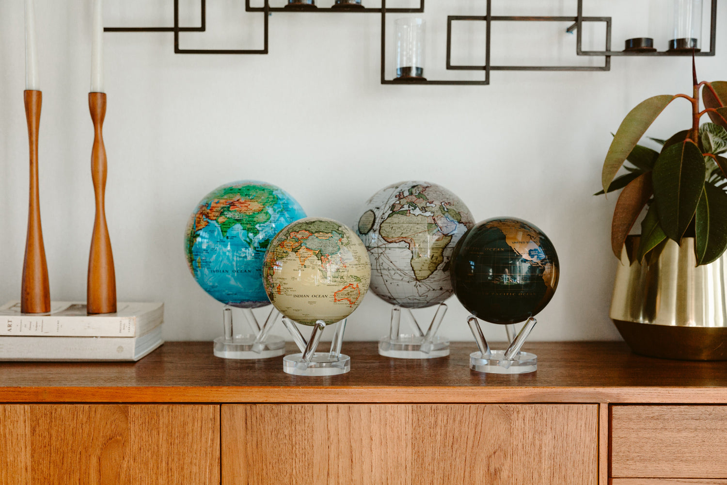 World Map Globes - MOVA Globes International