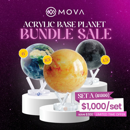 Sun Earth Moon Bundle（Astral Canvas Acrylic Base)