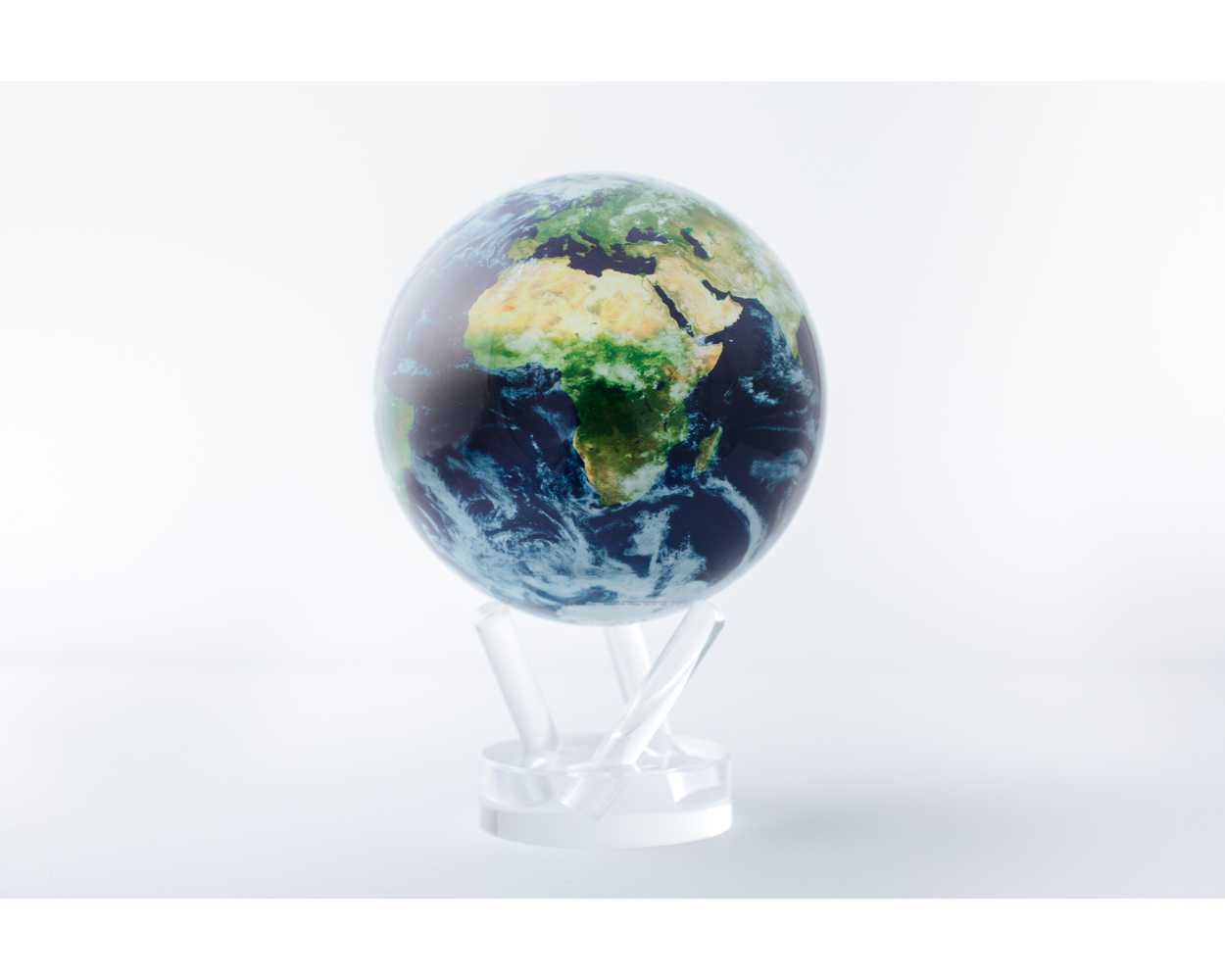 Earth with Clouds Globe