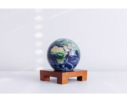 Earth with Clouds Globe