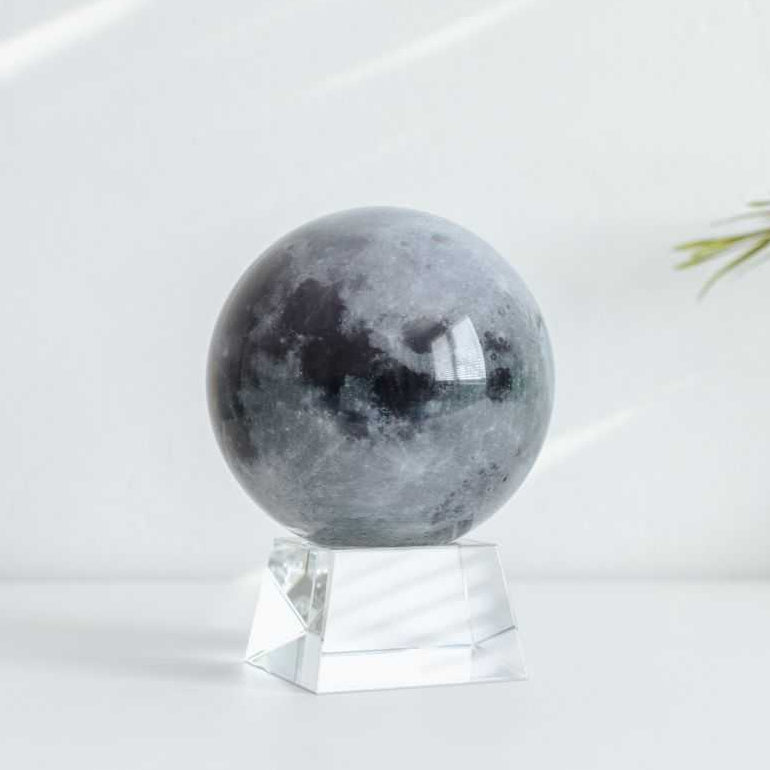 Sun Earth Moon Bundle crystal base | map of flat earth  - MOVA US