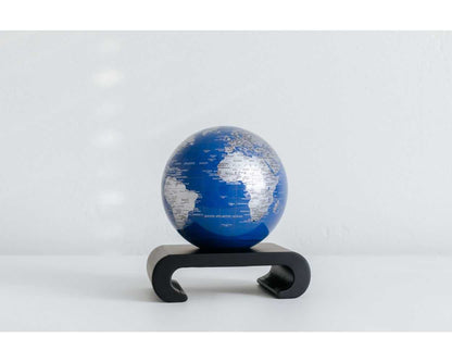 Blue and Silver Globe