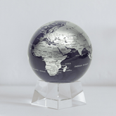 Purple and Silver Globe - MOVA Globes International4.5 inch