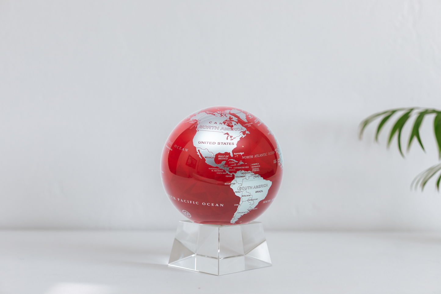 Red and Silver Globe