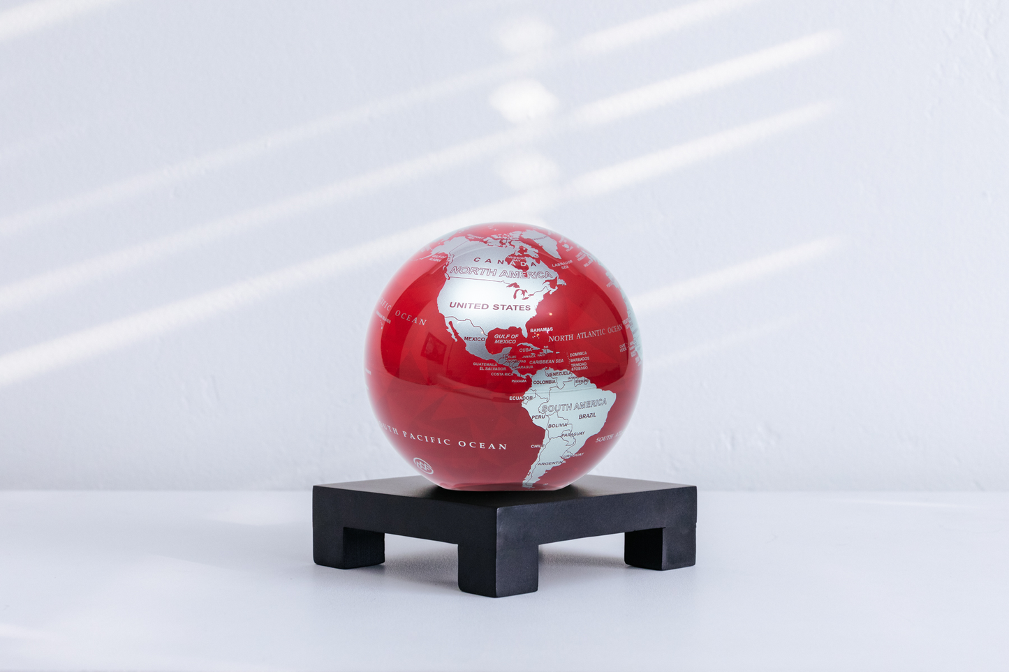 Red and Silver Globe