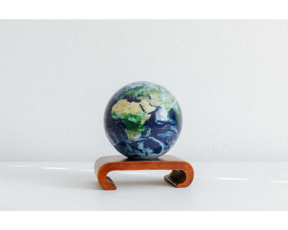 Earth with Clouds Globe