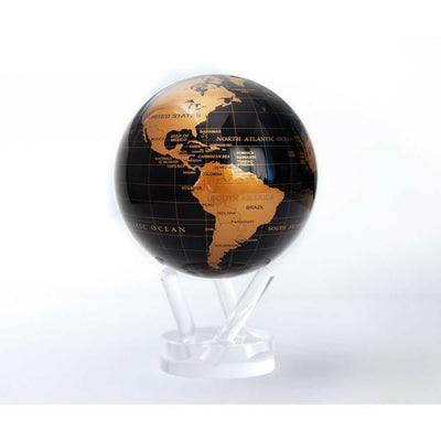 Black and Gold Globe