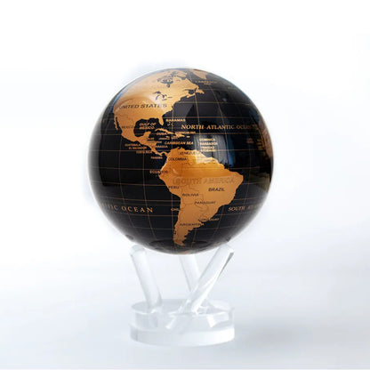 BLACK AND GOLD GLOBE - MOVA US