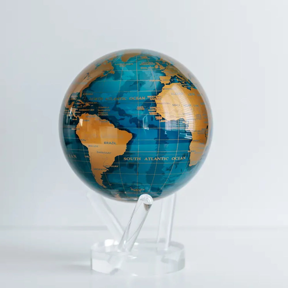 Blue and Gold Globe