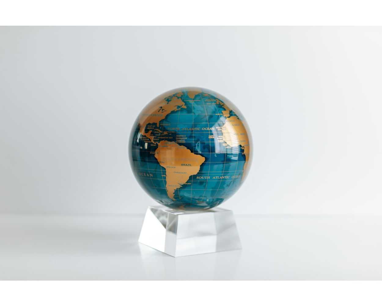 Blue and Gold Globe