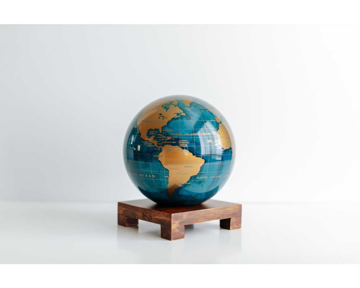Blue and Gold Globe