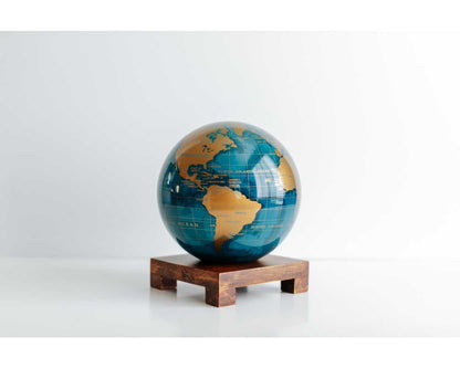 Blue and Gold Globe