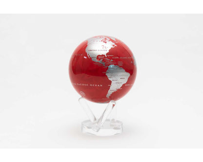 Red and Silver Globe