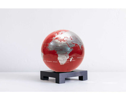 Red and Silver Globe
