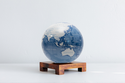 Sky Blue and White Globe