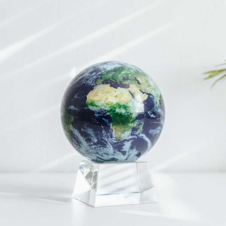 Earth with Clouds Globe - MOVA Globes International4.5"