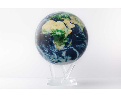 Earth with Clouds Globe