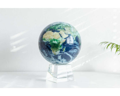 Earth with Clouds Globe