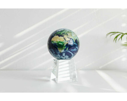 Earth with Clouds Globe